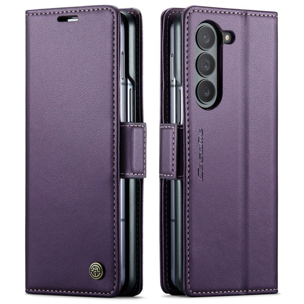 Concero Premium Leather Wallet Case for Galaxy Z Fold 5 With Card Slot - Astra Cases