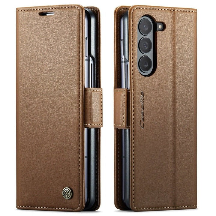 Concero Premium Leather Wallet Case for Galaxy Z Fold 5 With Card Slot - Astra Cases