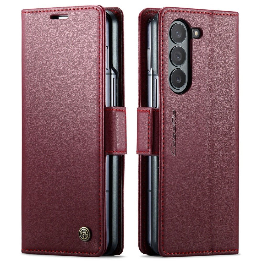 Concero Premium Leather Wallet Case for Galaxy Z Fold 5 With Card Slot - Astra Cases