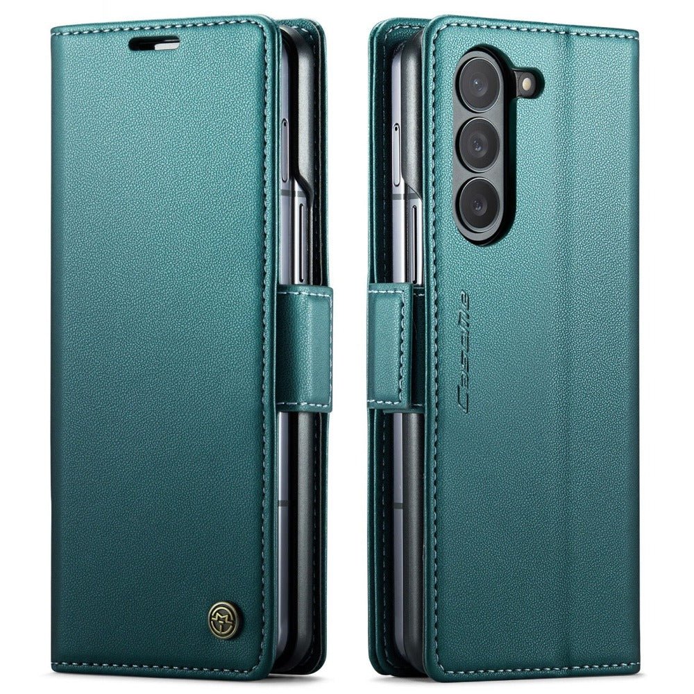 Concero Premium Leather Wallet Case for Galaxy Z Fold 5 With Card Slot - Astra Cases