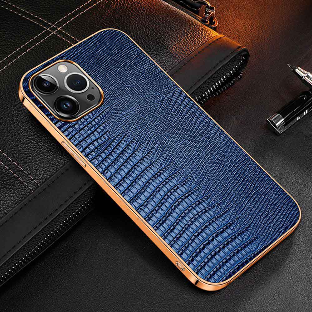 Contra Luxury Genuine Leather iPhone Case - Astra Cases