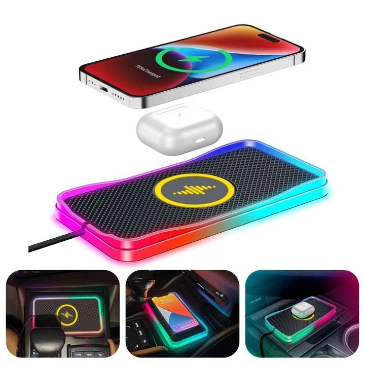 Converti Fast Charging Wireless Charging Pad With RGB LED - Astra Cases