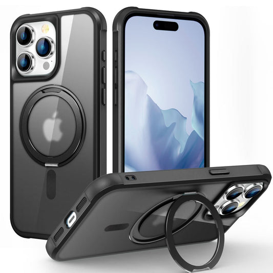 Creo Shockproof iPhone Case With 360° Rotatable Magnetic Ring - Astra Cases