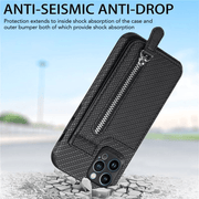 Decus Shockproof Slim Luxury Leather Wallet iPhone Case - Astra Cases