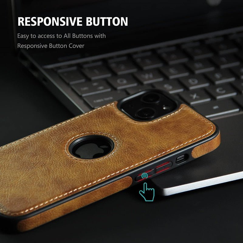Dico Slim Leather Case For iPhone 15 Series - Astra Cases
