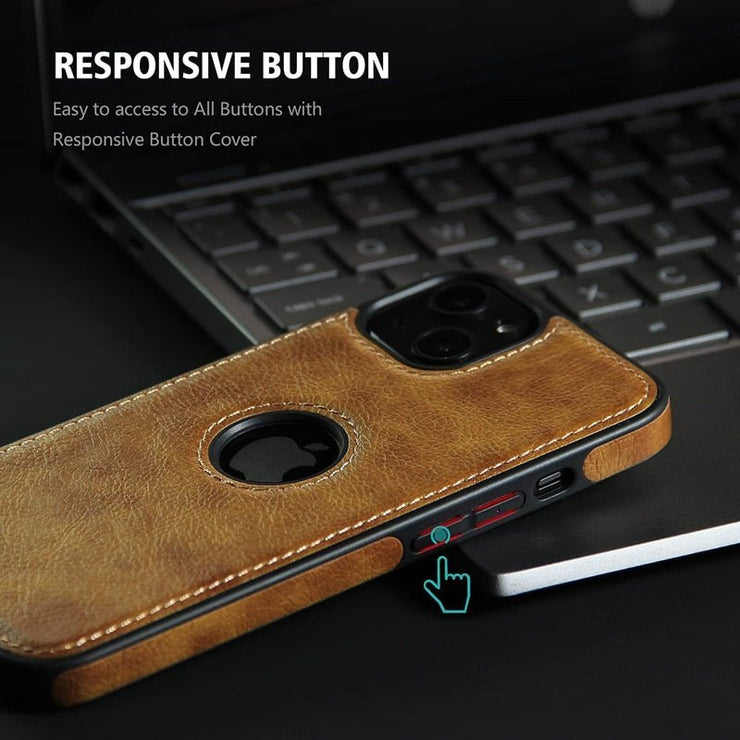 Dico Slim Leather Case For iPhone 15 Series - Astra Cases