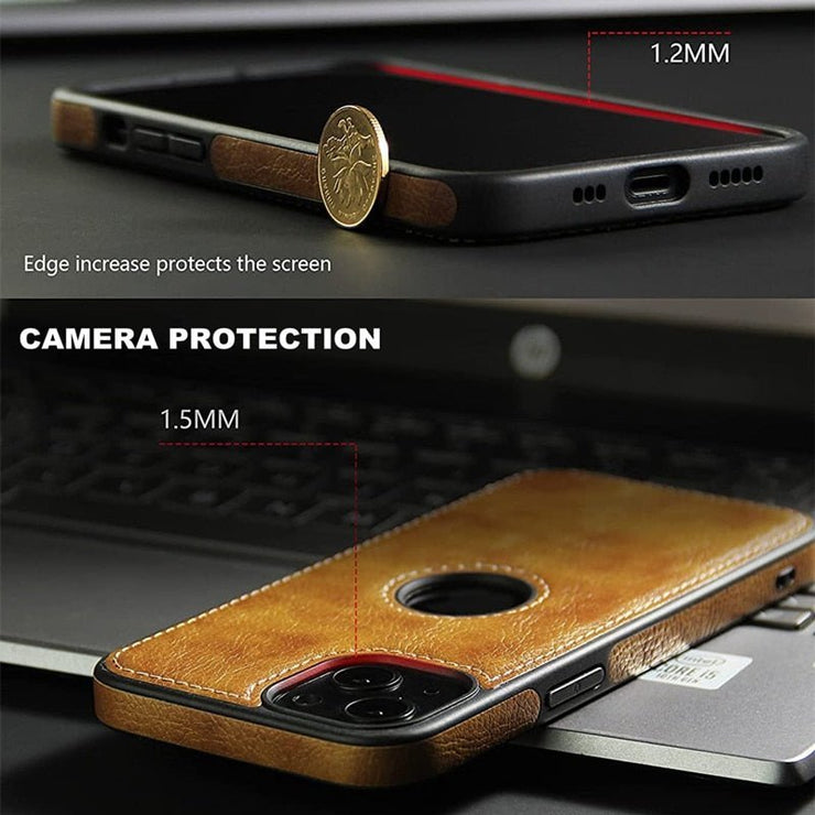 Dico Slim Leather Case For iPhone 15 Series - Astra Cases