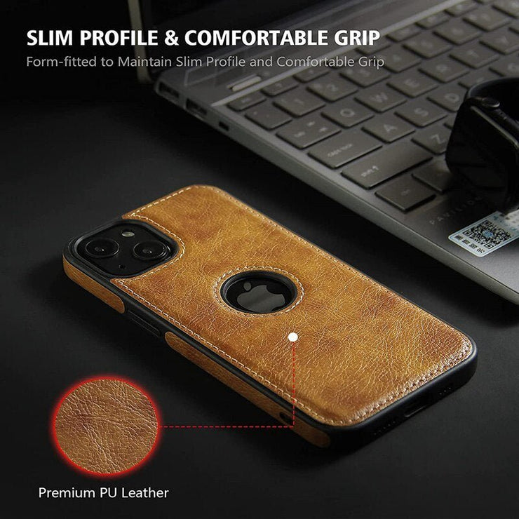 Dico Slim Leather Case For iPhone 15 Series - Astra Cases