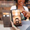 Dira Retro Leather Wallet Case for Galaxy S23 Series - Astra Cases