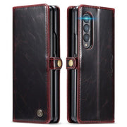 Divina Magnetic Leather Wallet Case for Galaxy Z Fold 3 - Astra Cases