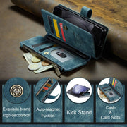 Eligo Leather Wallet Case for Galaxy Z Fold 5 With Pen Slot - Astra Cases