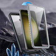 Erudio Magnetic Case for Galaxy S23 FE With Built-in Tempered Glass Screen Protector - Astra Cases