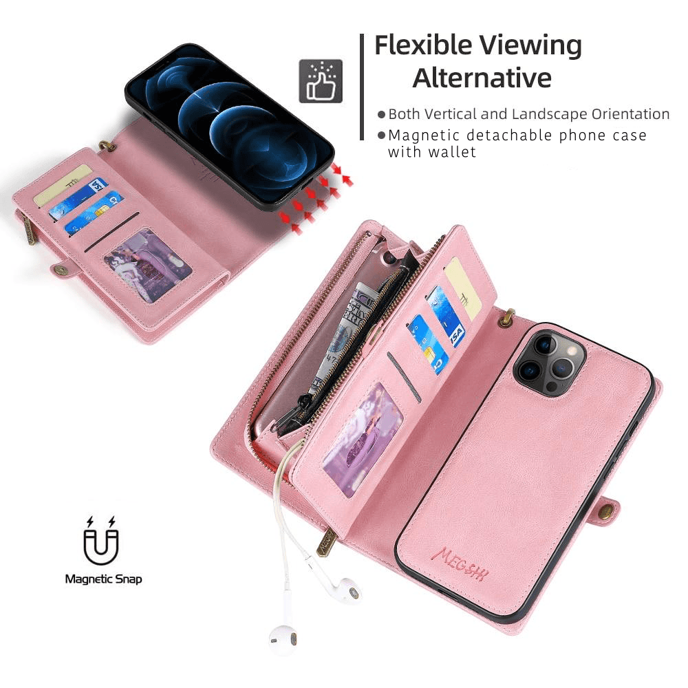 Fortune Leather Purse Case For iPhone 15 Series - Astra Cases