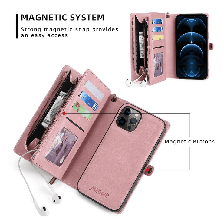 Fortune Leather Purse Case For iPhone 15 Series - Astra Cases