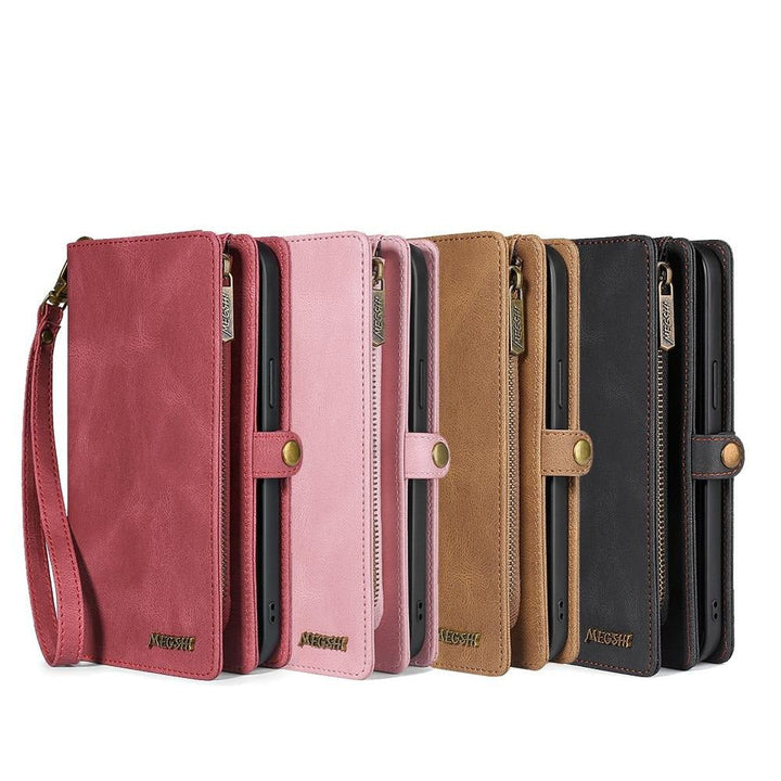 Fortune Leather Purse Case For iPhone 15 Series - Astra Cases