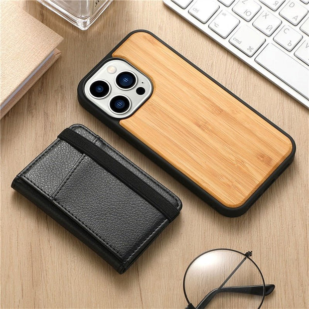 Gelida Wood Magsafe iPhone Case for Series 14 - Astra Cases