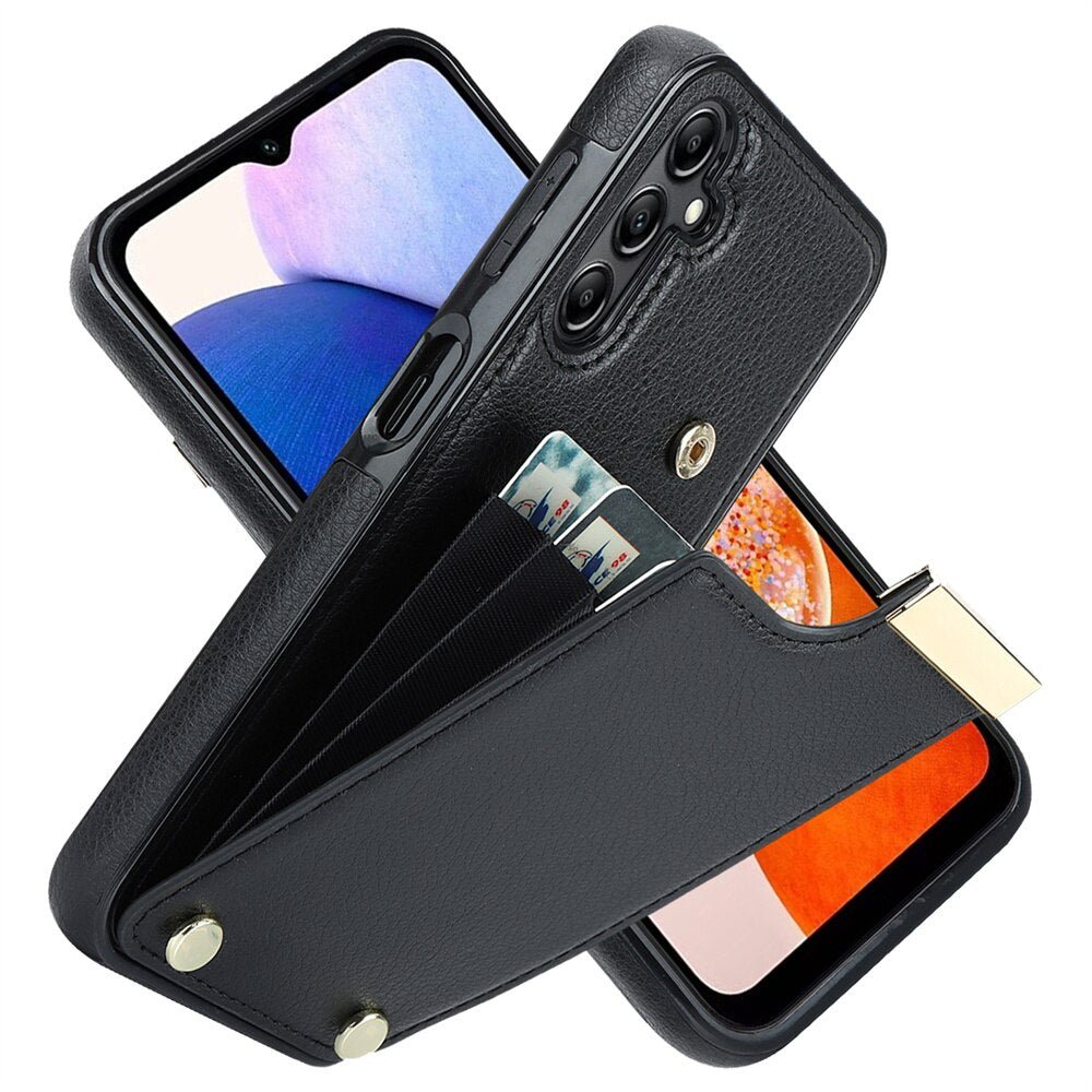 Gero Leather Galaxy Case With Multi Card and Coin Slot - Astra Cases