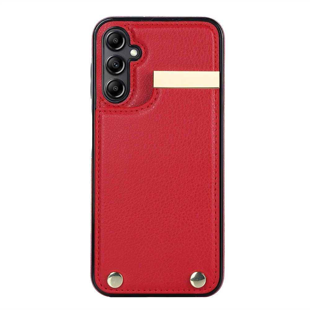 Gero Leather Galaxy Case With Multi Card and Coin Slot - Astra Cases