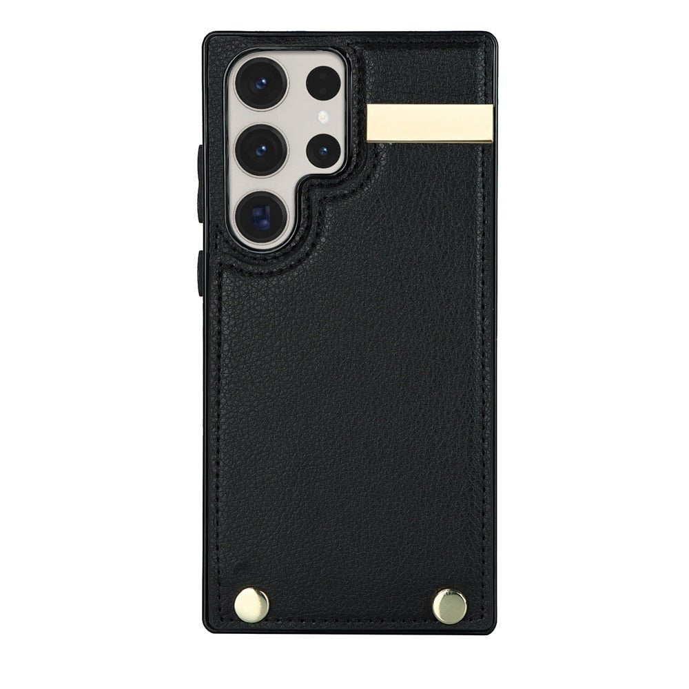 Hora Leather Case for Galaxy S-N Series With Card and Coin Slot - Astra Cases