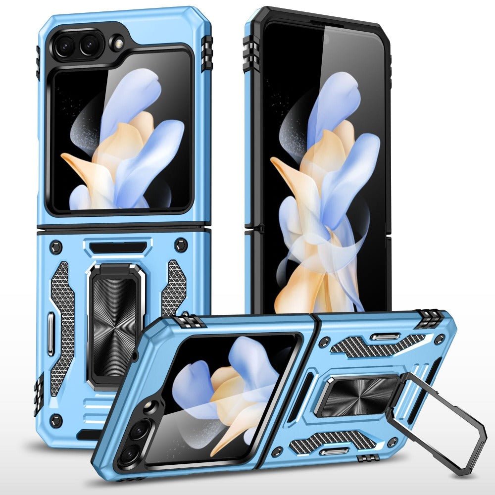 Ignis Military Shockproof Case for Galaxy Z Flip 5 Case With Magnetic Ring Kickstand - Astra Cases