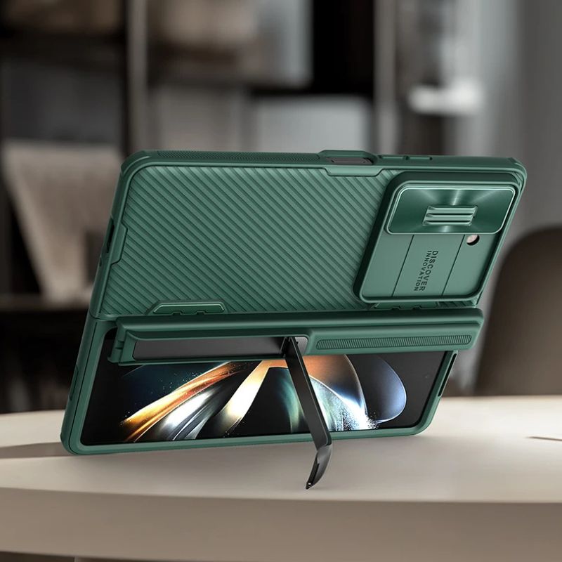 Inflecto Fold Case for Galaxy Z Fold 5 With Detachable Phone Holder & Lens Cover - Astra Cases