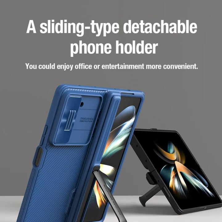 Inflecto Fold Case for Galaxy Z Fold 5 With Detachable Phone Holder & Lens Cover - Astra Cases