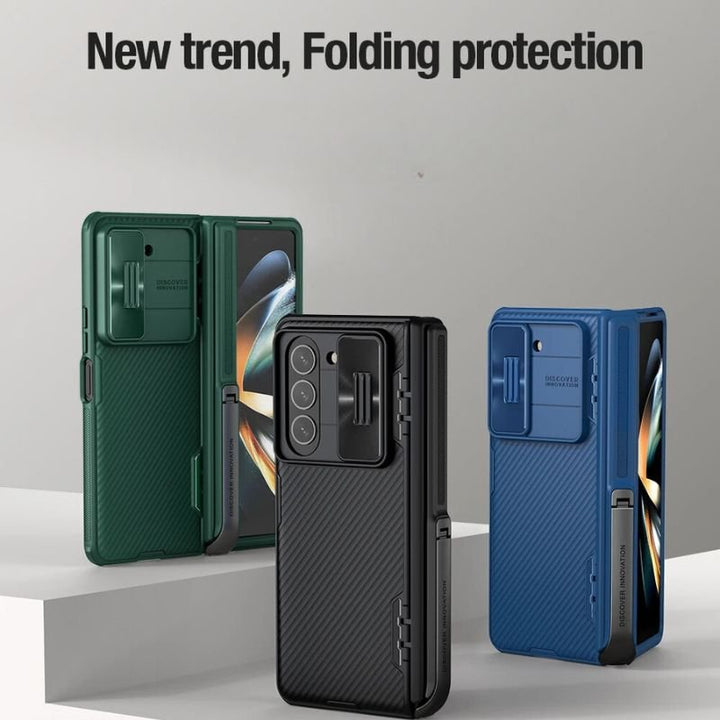 Inflecto Fold Case for Galaxy Z Fold 5 With Detachable Phone Holder & Lens Cover - Astra Cases