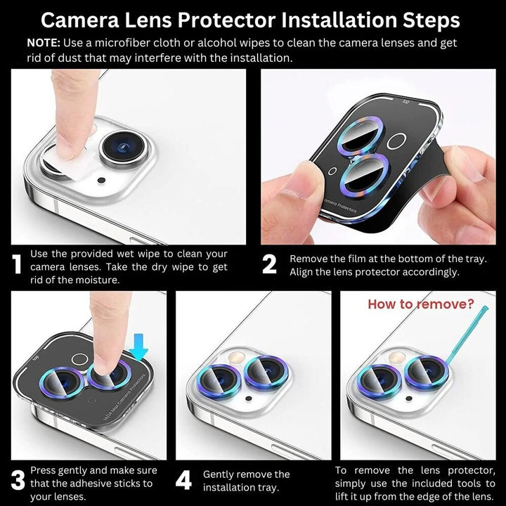 Interea Camera Lens Protector for iPhone Series 11-14 - Astra Cases