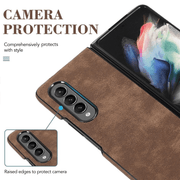 Laeta Slim Fit Leather Galaxy Z Fold 3 Case - Astra Cases