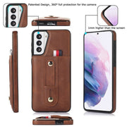 Libet Retro Leather Case with Card Slot For Galaxy S23 Series - Astra Cases