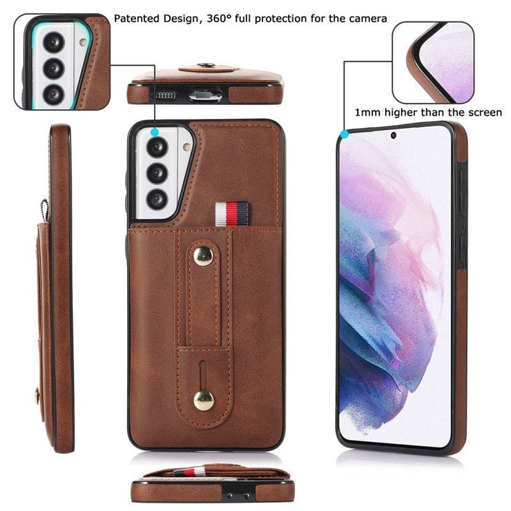 Libet Retro Leather Galaxy Case with Card Slot