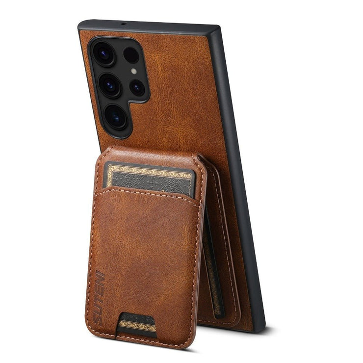 Magus Premium Leather Galaxy Case With Detachable Magnetic Card Stand - Astra Cases