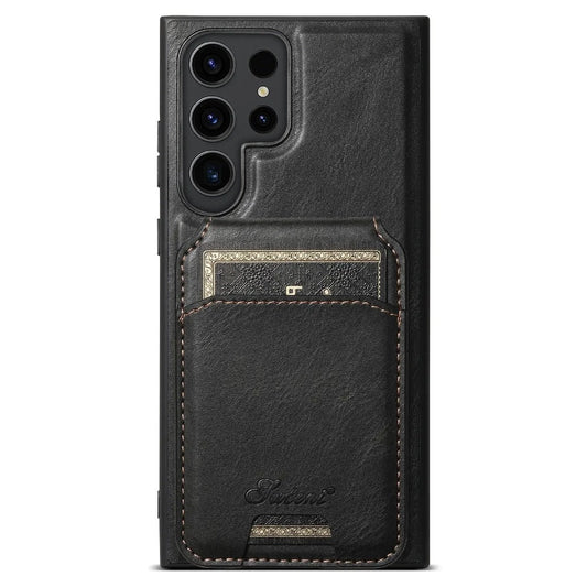 Magus Premium Leather Galaxy Case With Detachable Magnetic Card Stand - Astra Cases