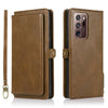 Mereo Magnetic Leather Galaxy Wallet Case with Lanyard and Card Slot - Astra Cases