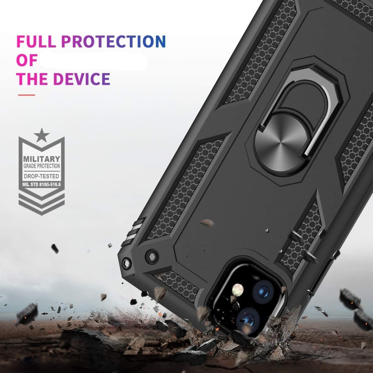 NATO Military Grade Case With Kickstand For iPhone 15 Series - Astra Cases