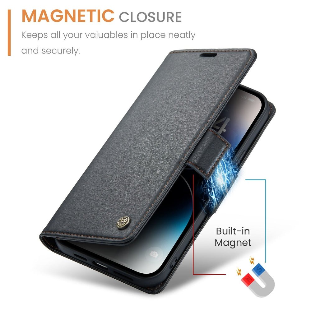 Nimia Leather Magnetic Case With Card Slots - Astra Cases