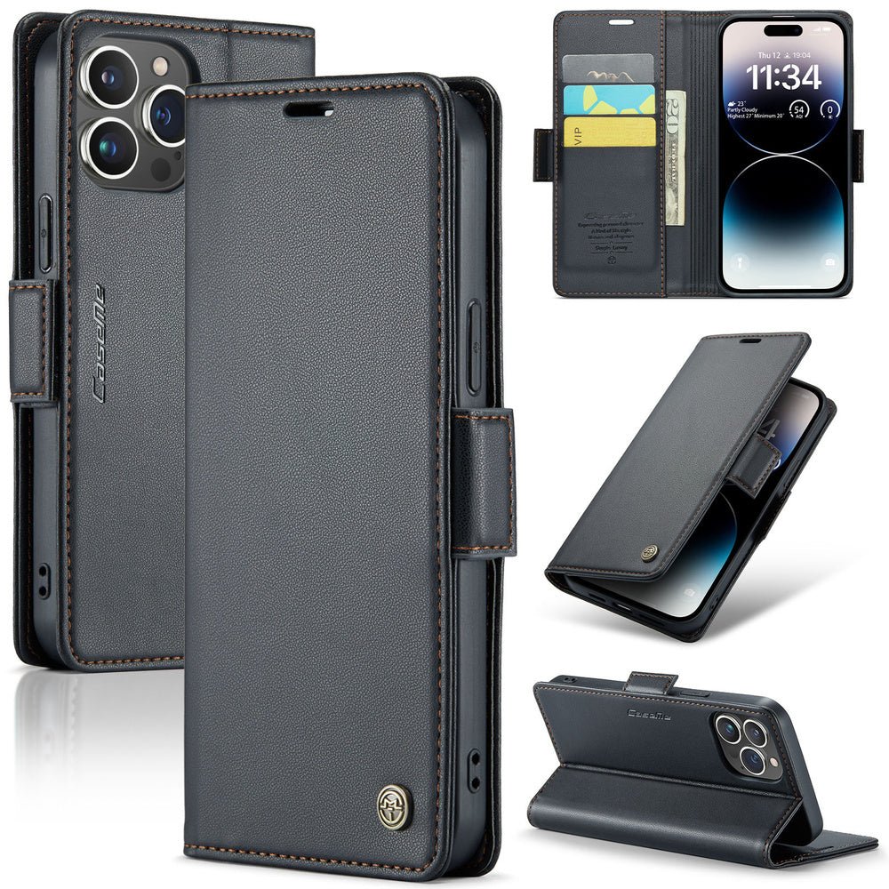 Nimia Leather Magnetic Case With Card Slots - Astra Cases