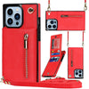 Nitida Crossbody Leather Case With Stand For iPhone 15 Series - Astra Cases