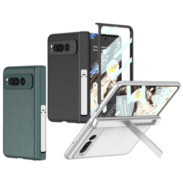 Nive Leather Case for Google Pixel Fold With Magnetic Hinge - Astra Cases