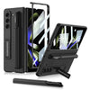 Novi Leather Grain Case For Galaxy Z Fold 5 With Lanyard And Pen Holder - Astra Cases