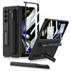 Novi Leather Grain Case For Galaxy Z Fold 5 With Lanyard And Pen Holder - Astra Cases