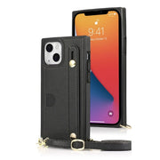 Nox Slim Leather Shockproof Case for iPhone 15 Series With Wrist Strap - Astra Cases