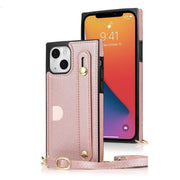 Nox Slim Leather Shockproof Case for iPhone 15 Series With Wrist Strap - Astra Cases