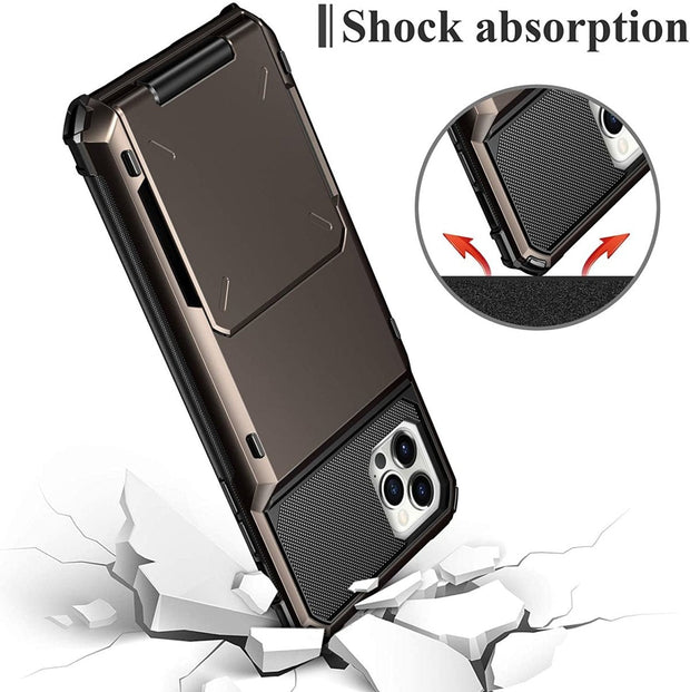 Orbit Shockproof iPhone Wallet Case For 14 Series - Astra Cases