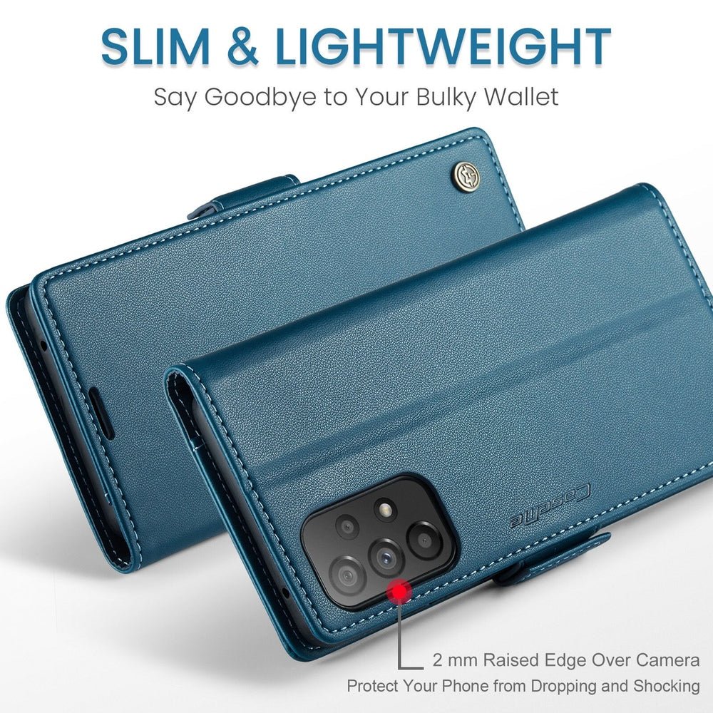 Paris Leather Magnetic Galaxy Case With Card Slots - Astra Cases