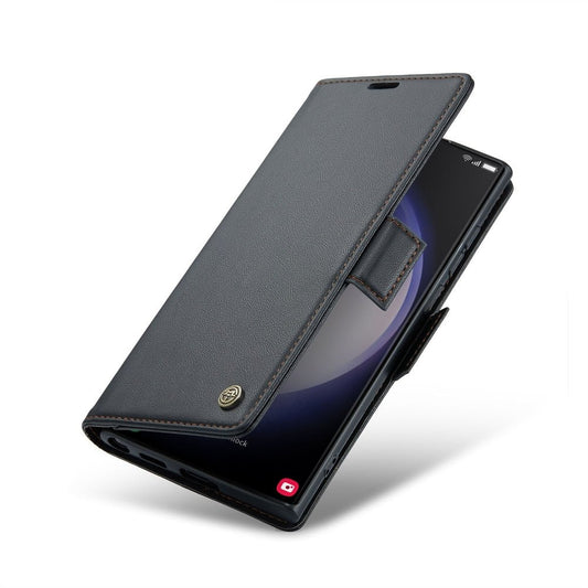 Pellis Vegan Leather Galaxy Case With Magnetic Card Slots - Astra Cases