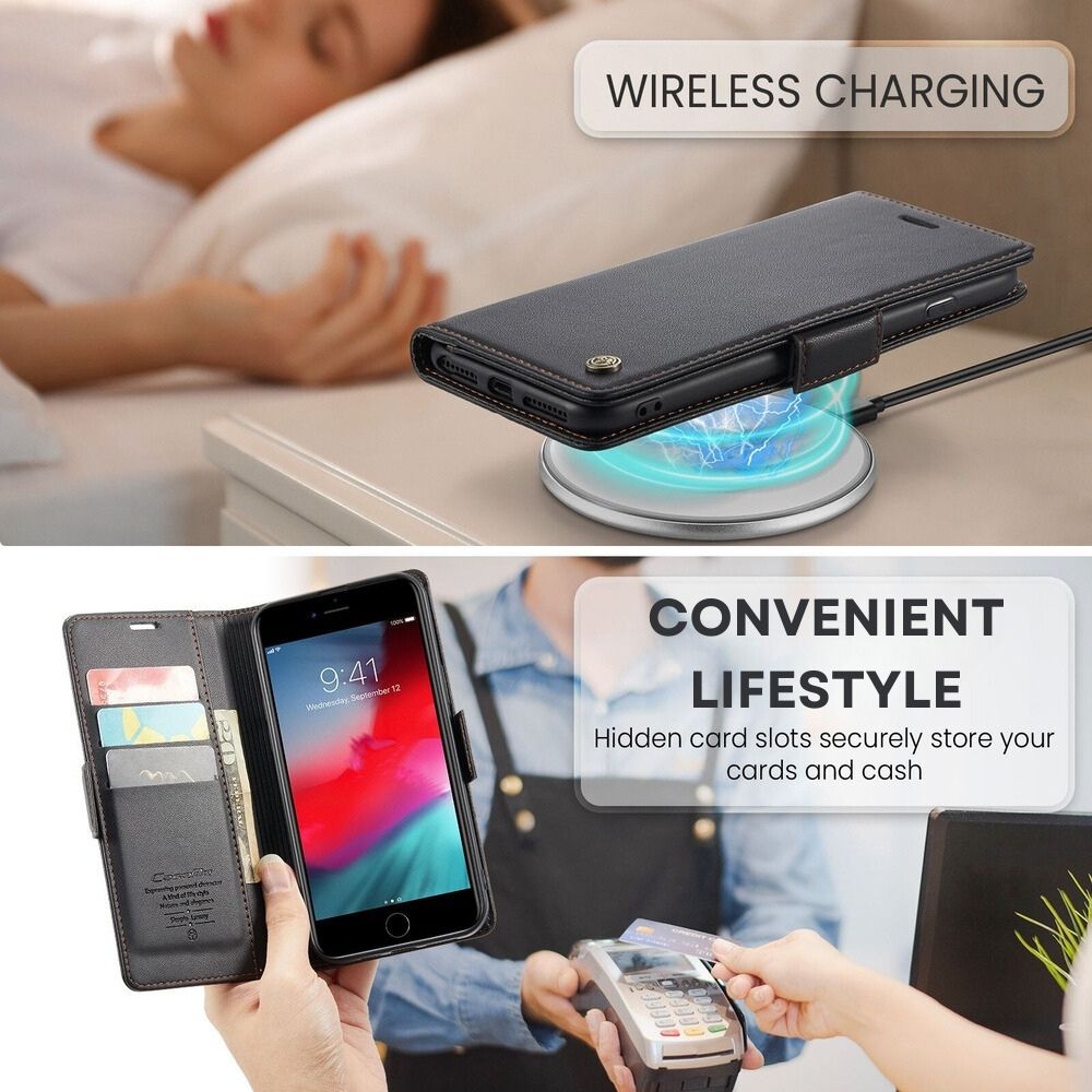 Pellis Vegan Leather Galaxy Case With Magnetic Card Slots - Astra Cases