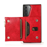 Puella Leather Galaxy Note Zipper Wallet Case with Card Holder - Astra Cases