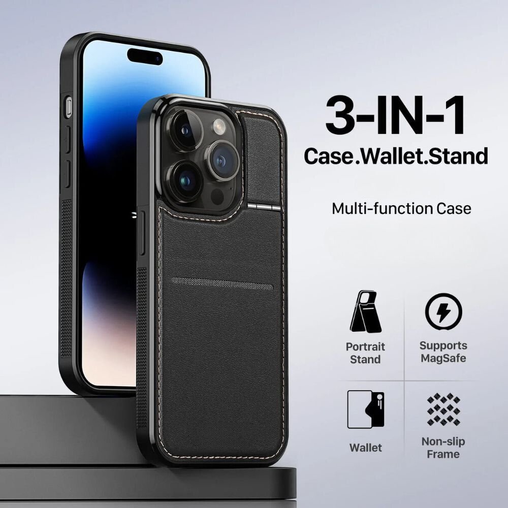 Spero 3-in-1 Multifunctional iPhone Case With MagSafe Wallet Stand - Astra Cases