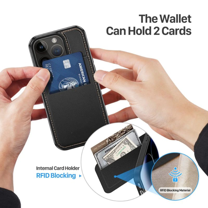 Spero 3-in-1 Multifunctional iPhone Case With MagSafe Wallet Stand - Astra Cases